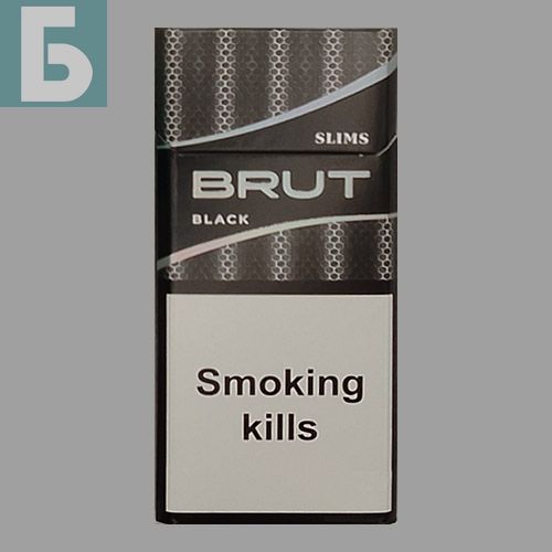 Заказать сигареты оптом Сигареты Brut Slim Black (Брут Слим Блэк) Заказать сигареты блоками Сигареты Brut Slim Black (Брут Слим Блэк)