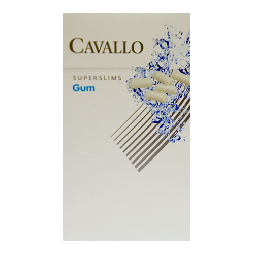 Заказать сигареты оптом Сигареты Cavallo Superslims Gum (Кавалло Суперслимс Жвачка) Заказать сигареты блоками Сигареты Cavallo Superslims Gum (Кавалло Суперслимс Жвачка)