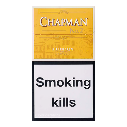 Заказать сигареты оптом Сигареты Chapman №2 Superslims Vanilla (Чапман Суперслимс Ваниль) Заказать сигареты блоками Сигареты Chapman №2 Superslims Vanilla (Чапман Суперслимс Ваниль)