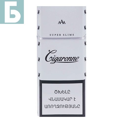 Заказать сигареты оптом Сигареты Cigaronne Superslim White (Сигарон Суперслим Вайт) Заказать сигареты блоками Сигареты Cigaronne Superslim White (Сигарон Суперслим Вайт)