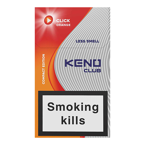Заказать сигареты оптом Сигареты Keno Club Compat Click Orange (Кено Компакт Апельсин) Заказать сигареты блоками Сигареты Keno Club Compat Click Orange (Кено Компакт Апельсин)