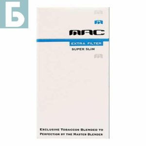 Заказать сигареты блоками Сигареты MAC Blue Super Slims (МАК Блю Супер Слимс)