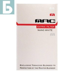 Заказать сигареты оптом Сигареты MAC Nano White (МАК Нано Вайт) Заказать сигареты блоками Сигареты MAC Nano White (МАК Нано Вайт)