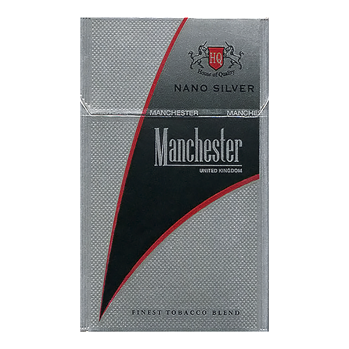 Заказать сигареты оптом Сигареты Manchester Nano Silver (Манчестер Нано Сильвер) Заказать сигареты блоками Сигареты Manchester Nano Silver (Манчестер Нано Сильвер)