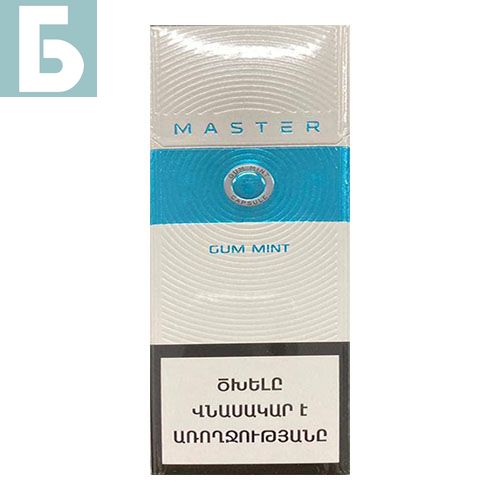 Заказать сигареты оптом Сигареты Master Slim Gum Mint (Мастер Слим Жвачка) Заказать сигареты блоками Сигареты Master Slim Gum Mint (Мастер Слим Жвачка)