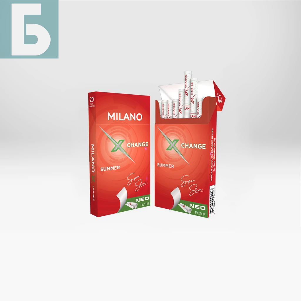 Заказать сигареты оптом Сигареты Milano Change Summer (Милано Чейндж Арбуз) Заказать сигареты блоками Сигареты Milano Change Summer (Милано Чейндж Арбуз)