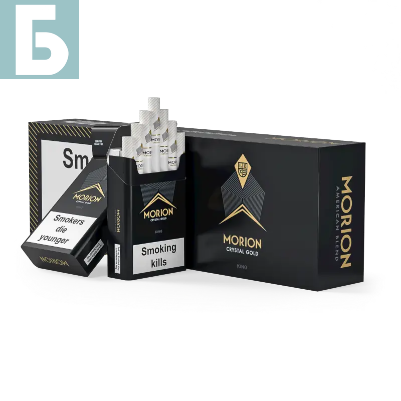 Заказать сигареты оптом Сигареты Morion Cristal Gold King Size (Морион Кристалл Голд Кинг Сайз) Заказать сигареты блоками Сигареты Morion Cristal Gold King Size (Морион Кристалл Голд Кинг Сайз)