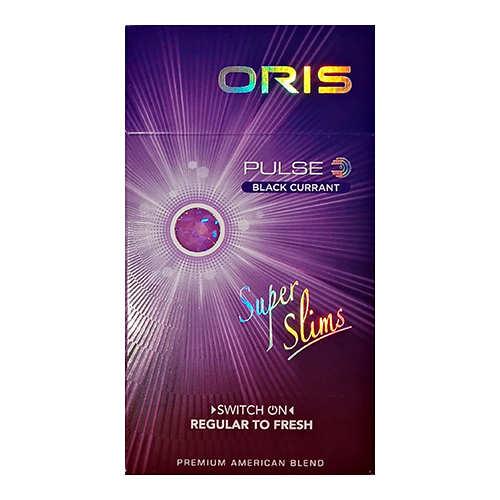 Заказать сигареты оптом Сигареты Oris Pulse Black Currant Superslims (Орис Черная Смородина Суперслим) Заказать сигареты блоками Сигареты Oris Pulse Black Currant Superslims (Орис Черная Смородина Суперслим)