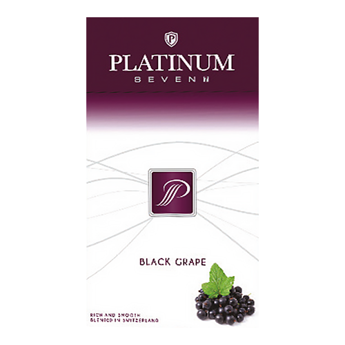 Заказать сигареты оптом Сигареты Platinum Seven Superslims Black Grape (Платинум Суперслимс Виноград) Заказать сигареты блоками Сигареты Platinum Seven Superslims Black Grape (Платинум Суперслимс Виноград)
