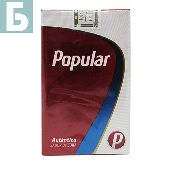 Заказать сигареты оптом Сигареты Popular Autentico (Популяр Аутентико, Куба), пачка Заказать сигареты блоками Сигареты Popular Autentico (Популяр Аутентико, Куба), пачка