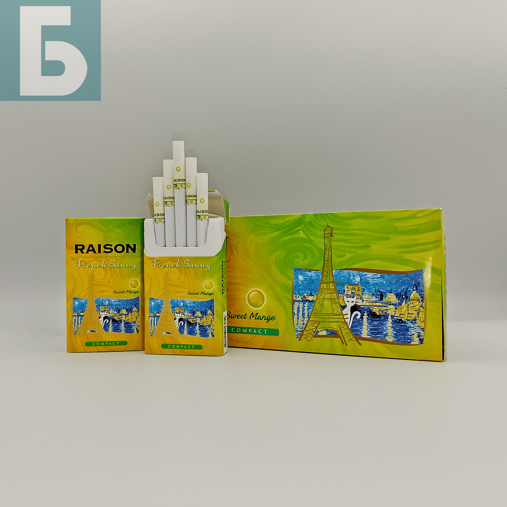 Заказать сигареты оптом Сигареты Raison French Sunny Compact (Райзон Френч Санни Компакт Корея) Заказать сигареты блоками Сигареты Raison French Sunny Compact (Райзон Френч Санни Компакт Корея)