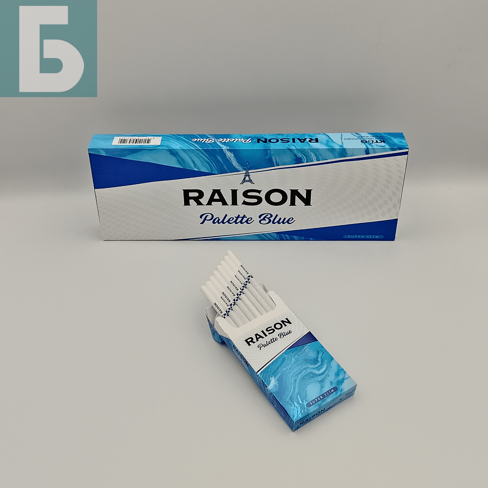 Заказать сигареты оптом Сигареты Raison Palette Blue Superslims (Рейсон Палет Блю Суперслим) Заказать сигареты блоками Сигареты Raison Palette Blue Superslims (Рейсон Палет Блю Суперслим)
